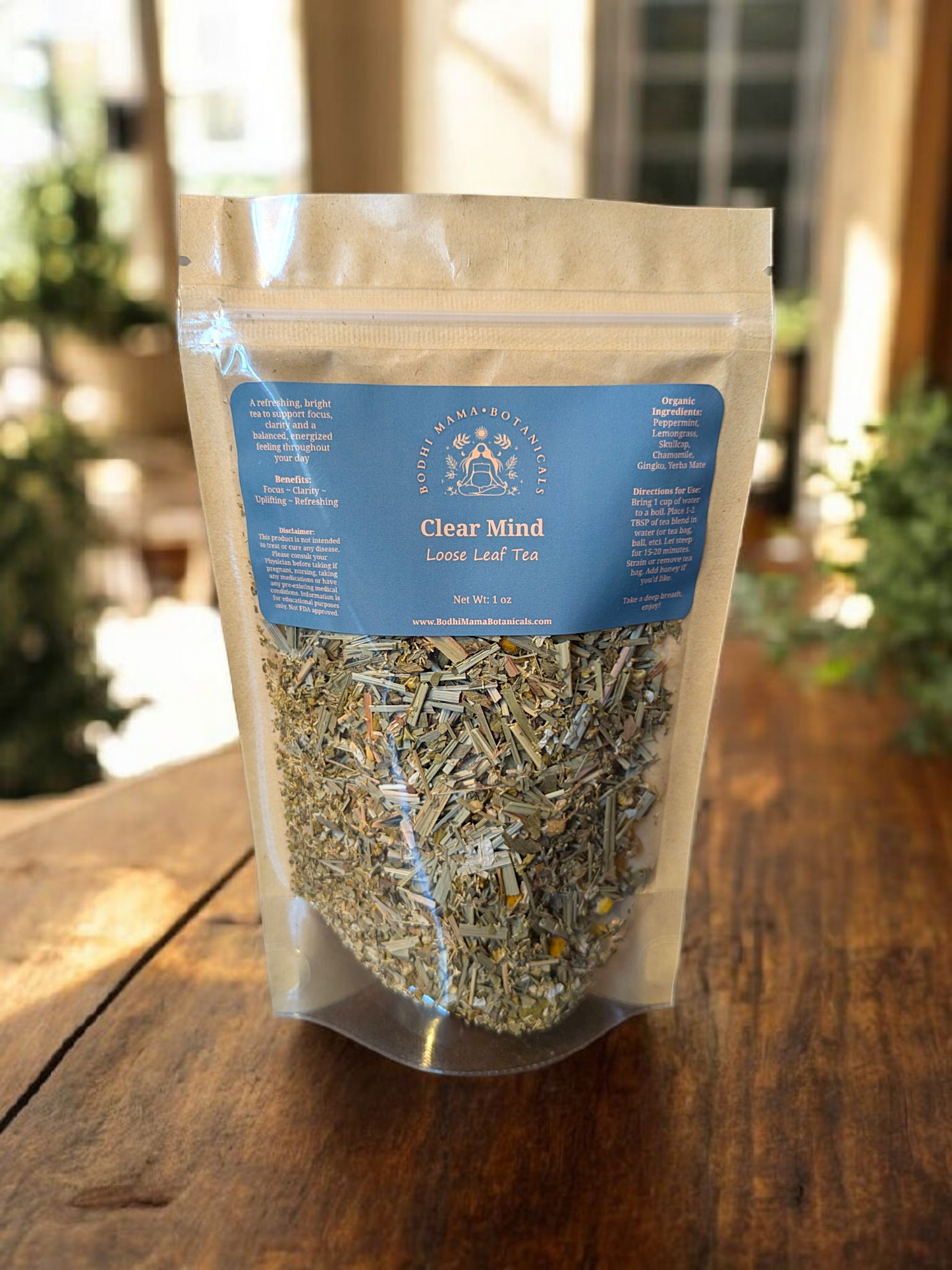 Clear Mind Loose Leaf Herbal Tea Blend