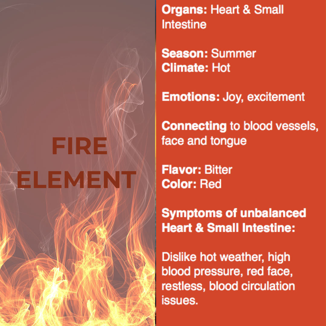 Fire Element TCM Elixir | Organic Tincture | Nourishing Heart & Spirit