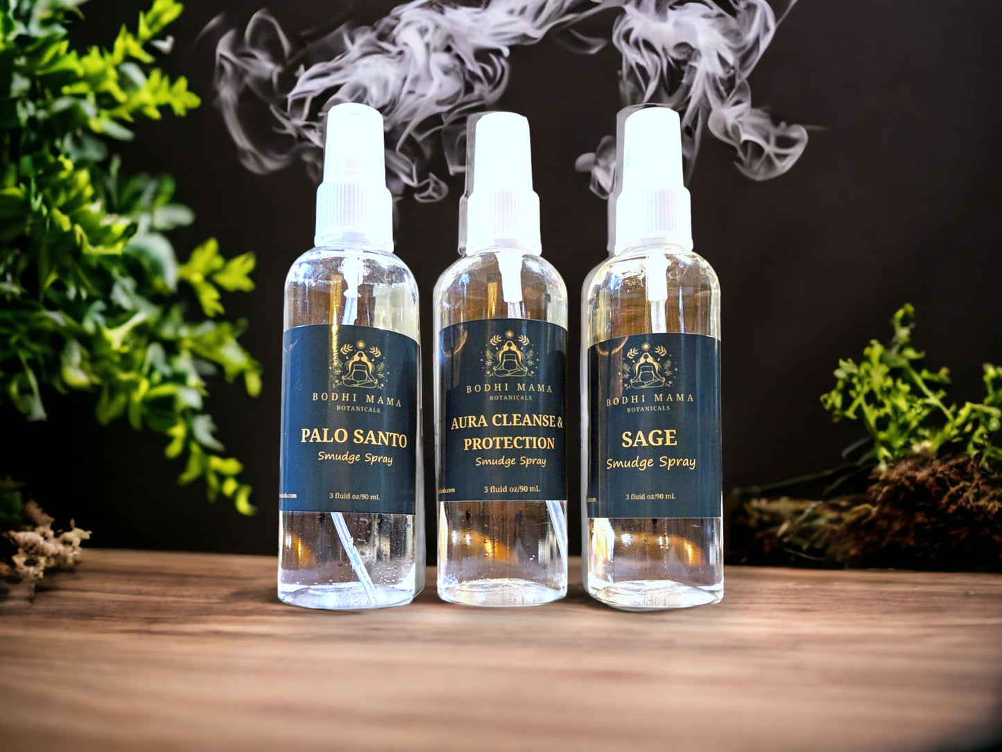 Sacred Space Aromatherapy Gift Set || Cleanse, Purify & Protect || Smudge Spray Bundle