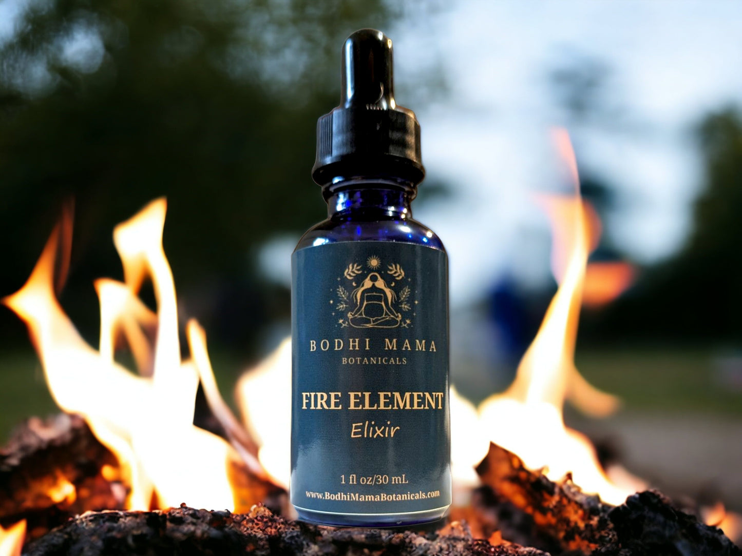 Fire Element TCM Elixir | Organic Tincture | Nourishing Heart & Spirit