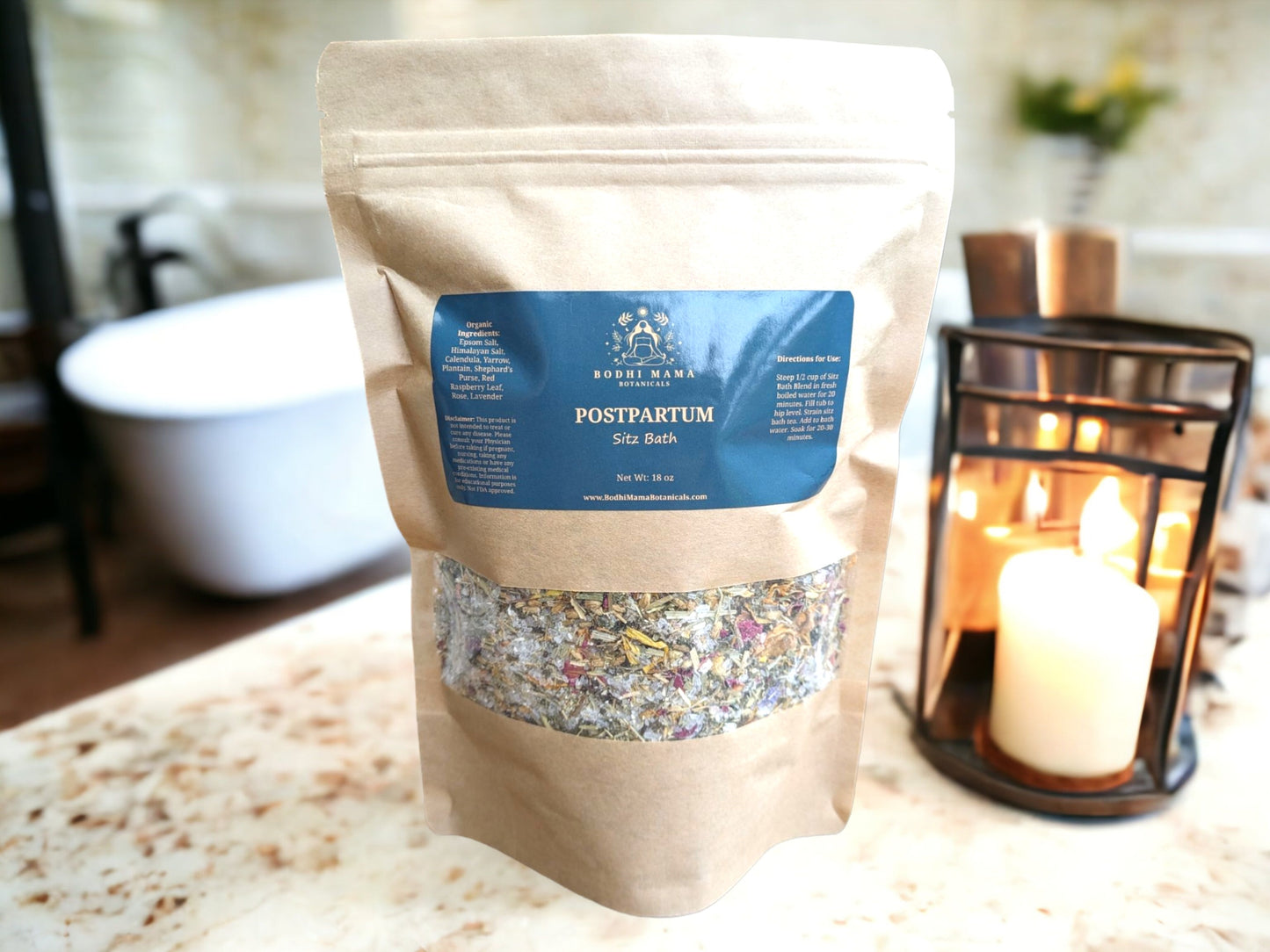 Postpartum Sitz Bath Soak | Nourishing Recovery