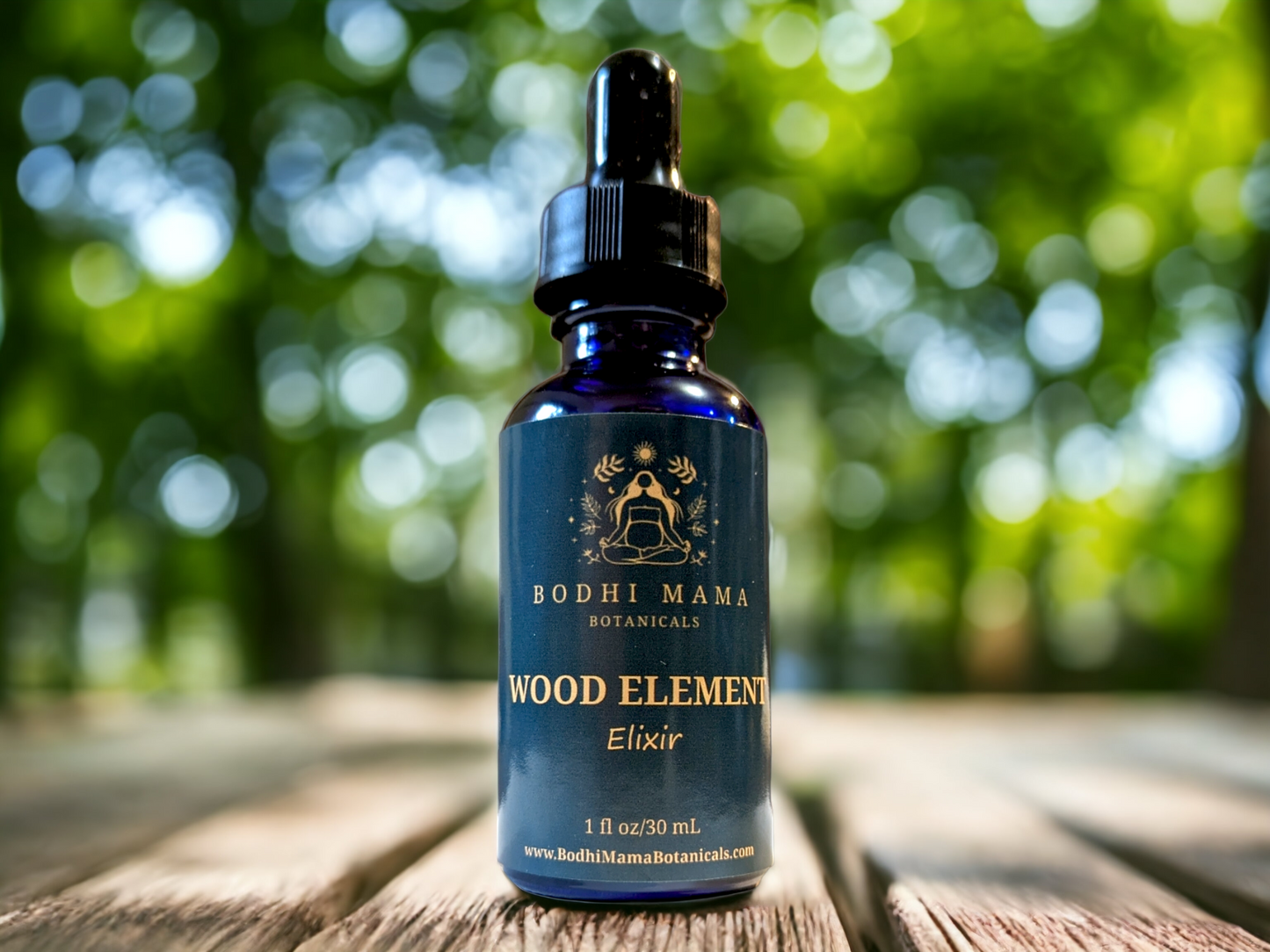 Wood Element Elixir | Liver Support | Dandelion | Oregon Grape Root | Milk Thistle | Turmeric | Nettle | Organic Tincture | 1 fluid ounce