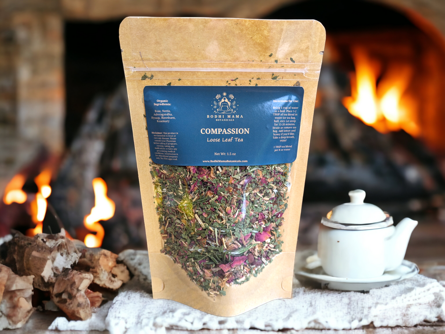 Compassion Tea Blend || Organic Loose Leaf