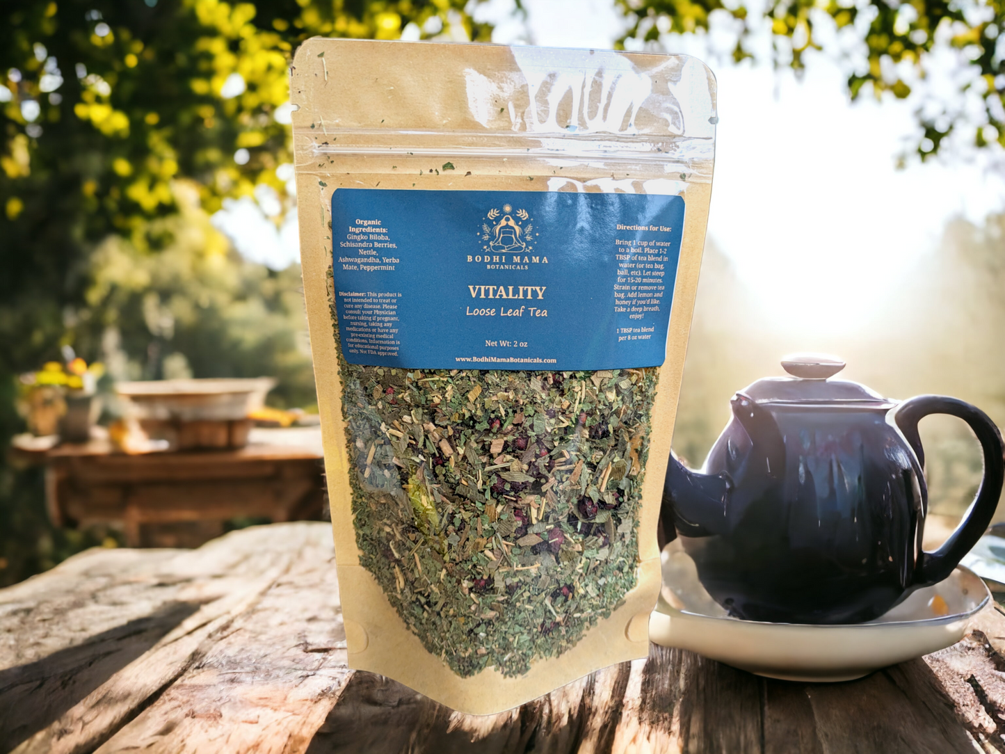 Vitality Tea Blend || Organic Loose Leaf