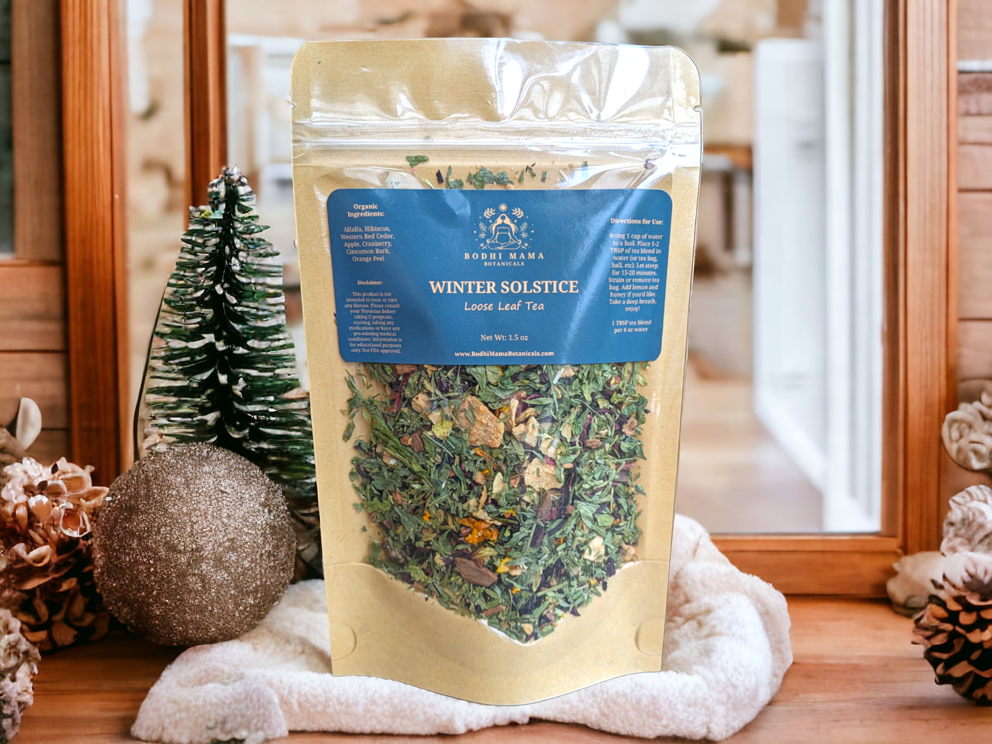 Winter Solstice Tea Blend || Organic Loose Leaf Herbal Tea