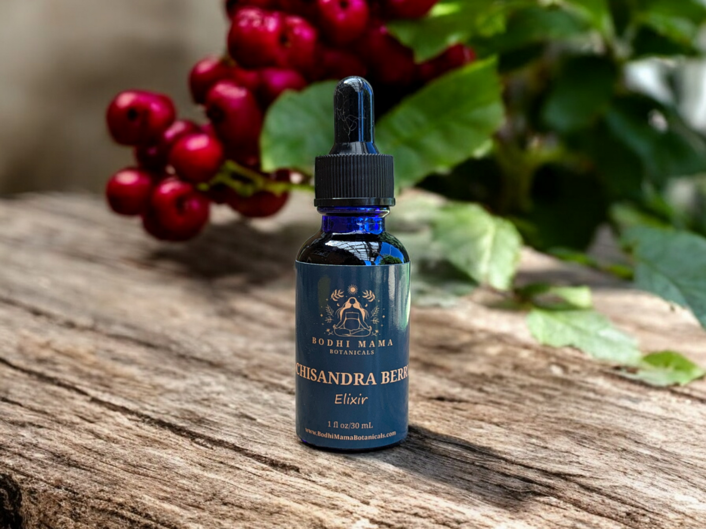 Schisandra Berry Elixir || Adaptogen + Women's Health || Organic Tincture