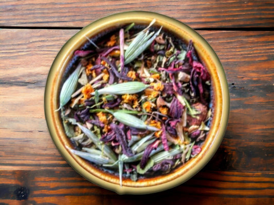 Acceptance Tea Blend || Organic Loose Leaf Herbal Tea || Caffeine Free