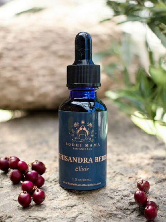 Schisandra Berry Elixir || Adaptogen + Women's Health || Organic Tincture