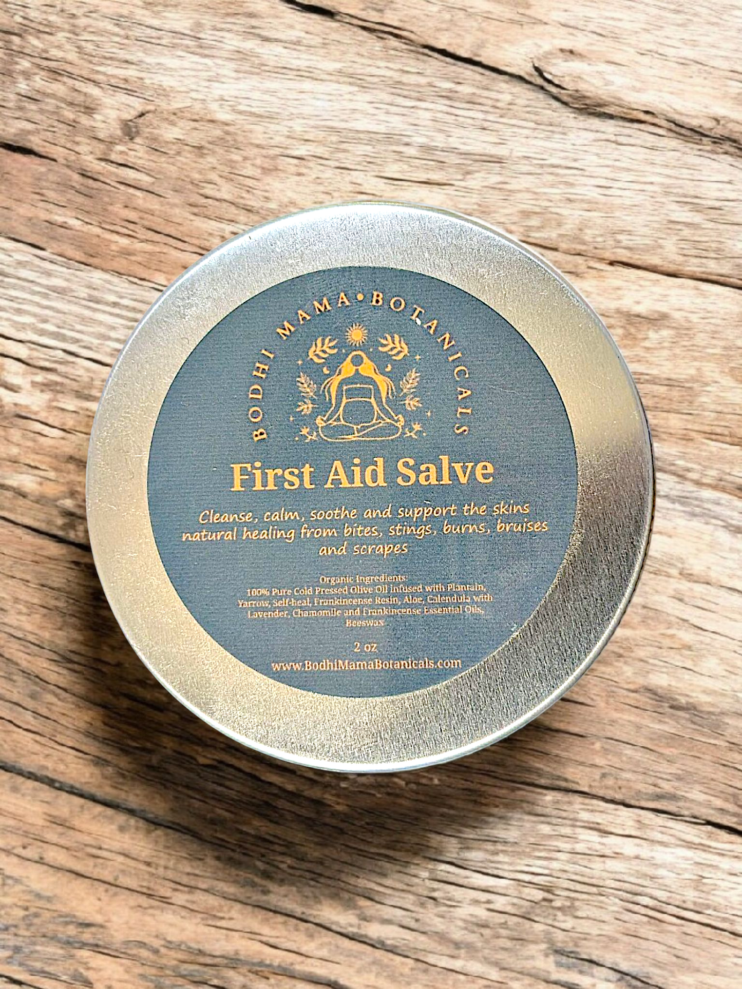 First Aid Salve || Organic Skincare || Kid Safe || 2 oz
