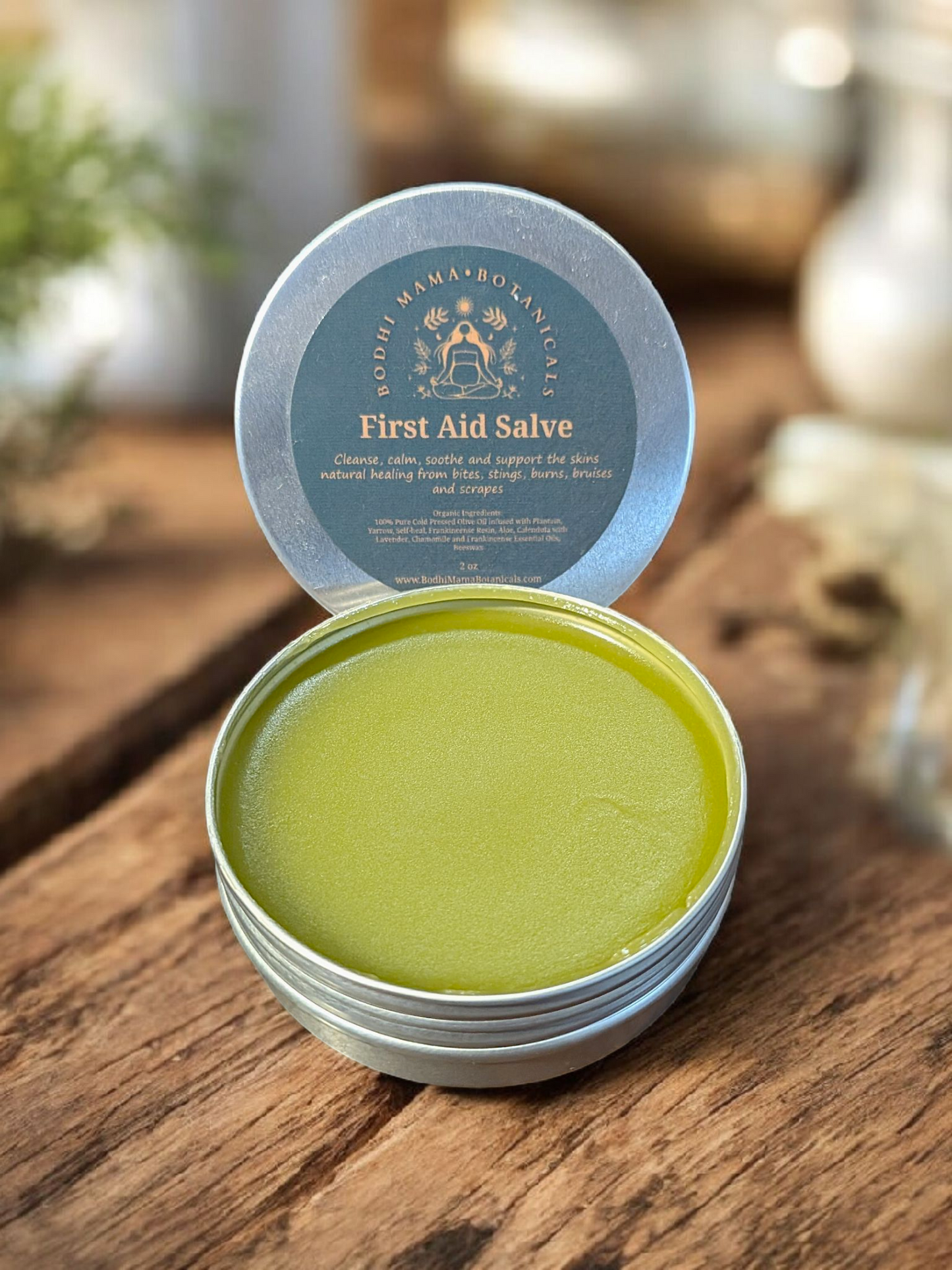 First Aid Salve || Organic Skincare || Kid Safe || 2 oz