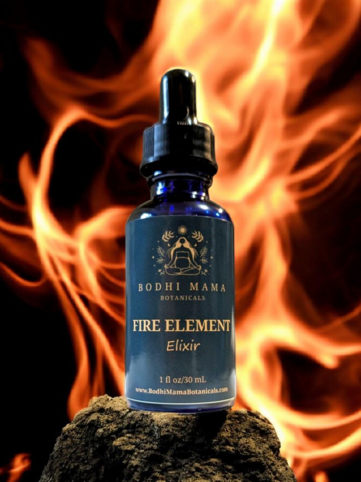 Fire Element TCM Elixir | Organic Tincture | Nourishing Heart & Spirit