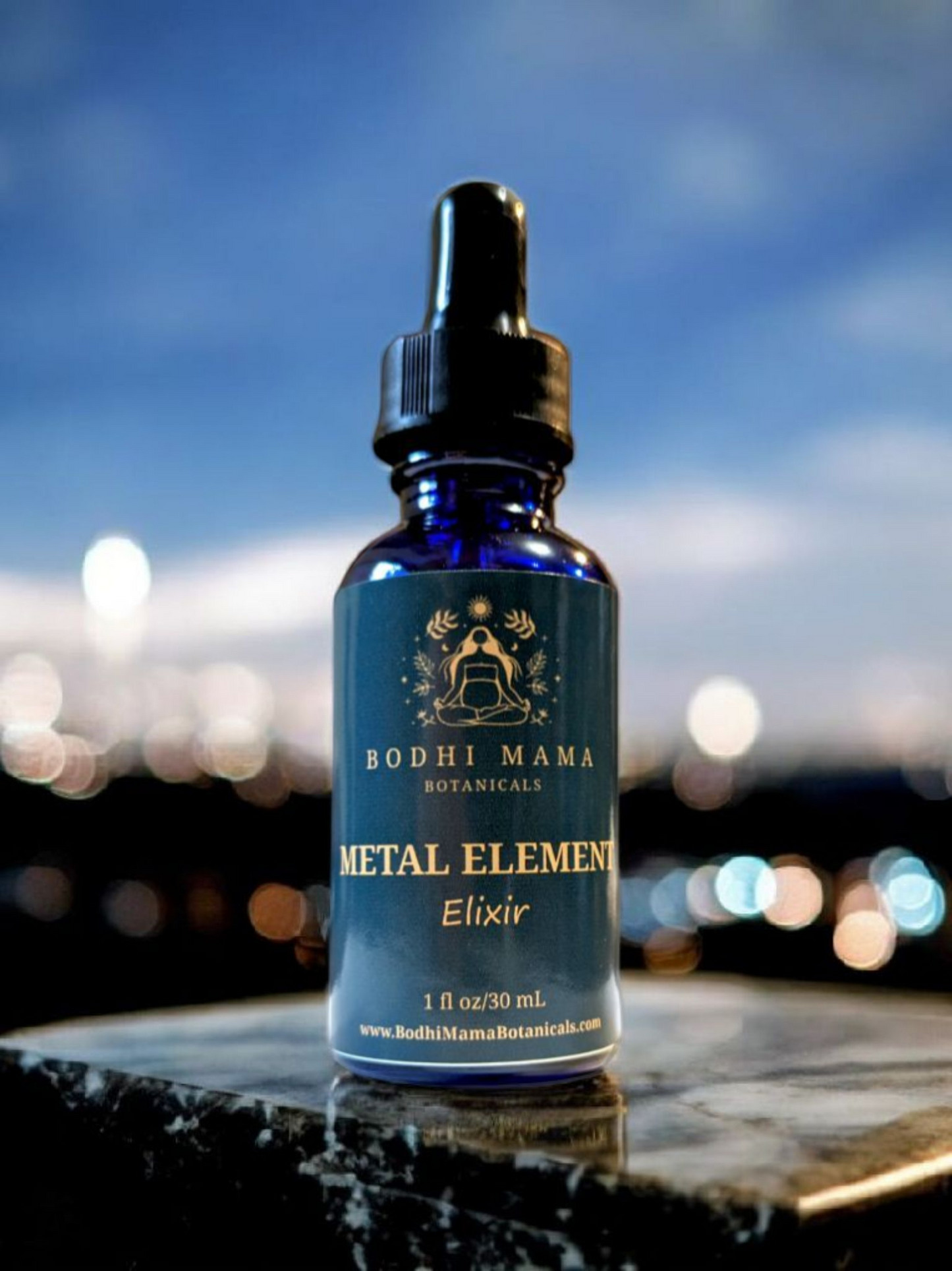 Metal Element TCM Elixir | Organic Tincture | Respiratory and Digestive Harmony
